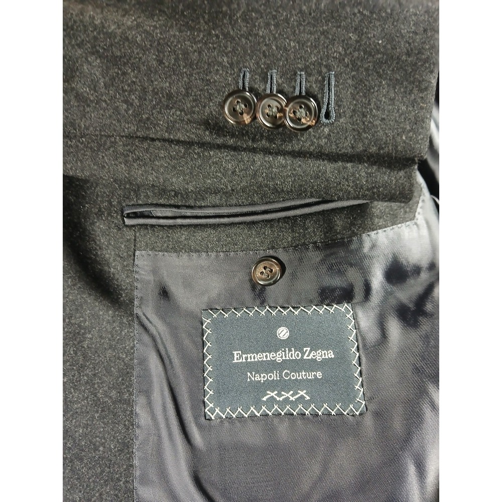 Ermenegildo Zegna Napoli Couture XXX Blazer Sport Coat Jacket Mens IT52 US42Wool